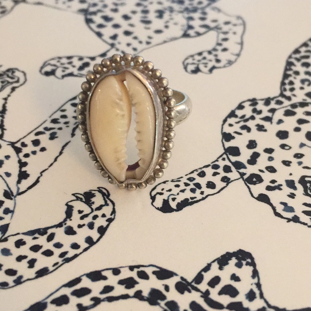 Cowrie Shell Ring